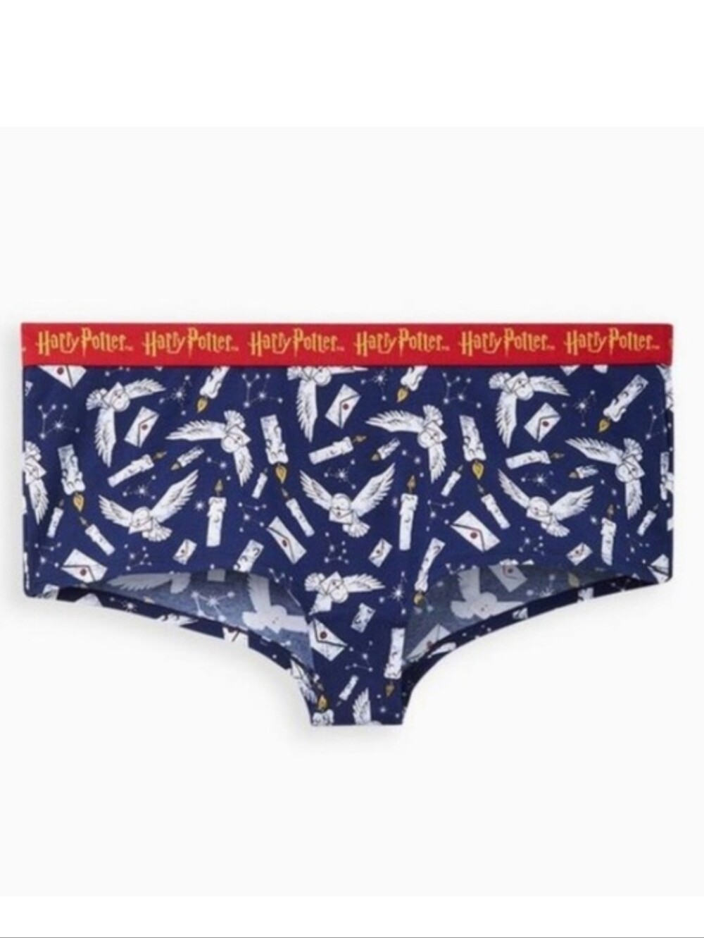 NWT Torrid Navy Owl And Letters Harry Potter Boyshorts Size 2 (18-20)